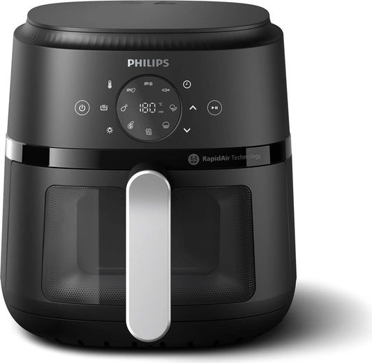 Philips NA221/00 4.2L Air Fryer – Compact, Digital, RapidAir, Black – Top Rated